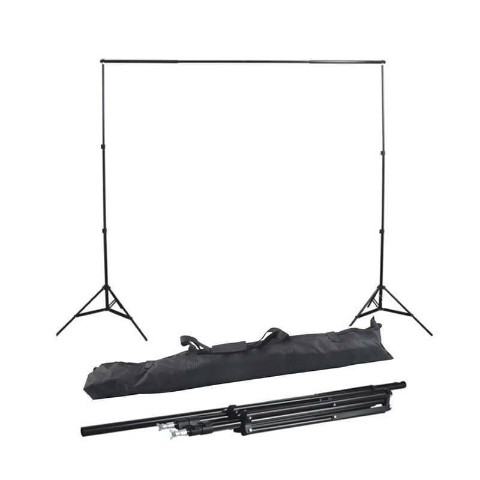 QIHE QH-J280T, 3x3m Roll Paper Background Suppor Stand,Muslin Background Suppor Stand, PVC Backdrop Support Stand